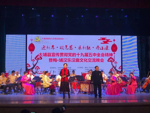 漢韻悠揚頌時代，藝苑生輝譜新篇——大埔縣宣傳貫徹黨的十九屆五中全會精神暨梅埔漢樂漢曲文化交流晚會圓滿成功